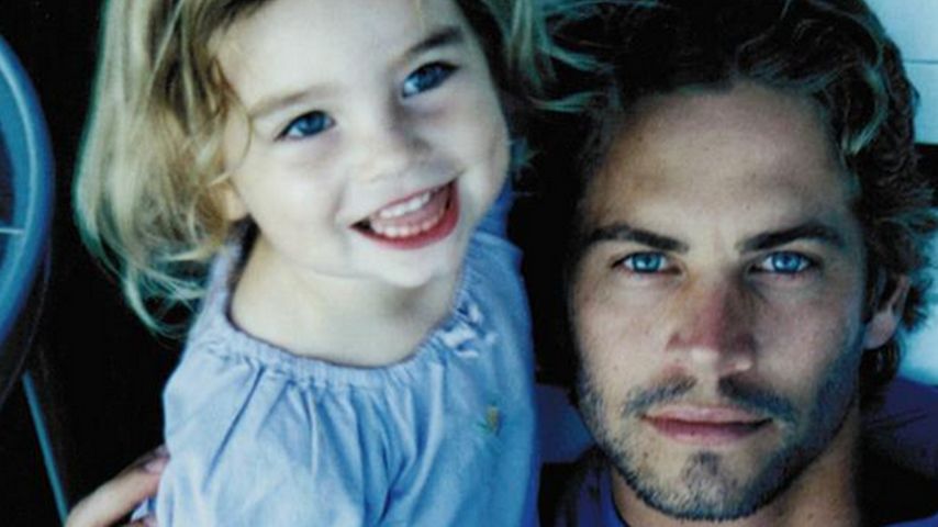 Meadow Walker mit Papa Paul