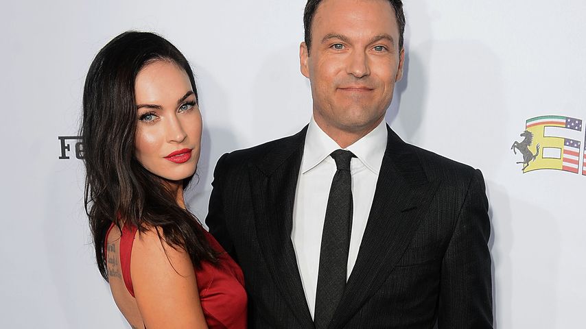 Die ist ja drauf! Megan Fox dankt Brian für DNA ihrer Söhne