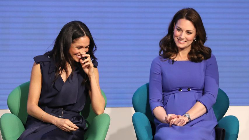 Meghan Markle und Herzogin Kate beim ersten jährlichen Royal Foundation Forum in London
