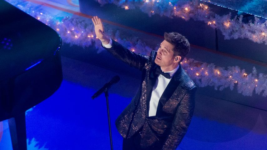 Michael Bublé im Rockefeller Center