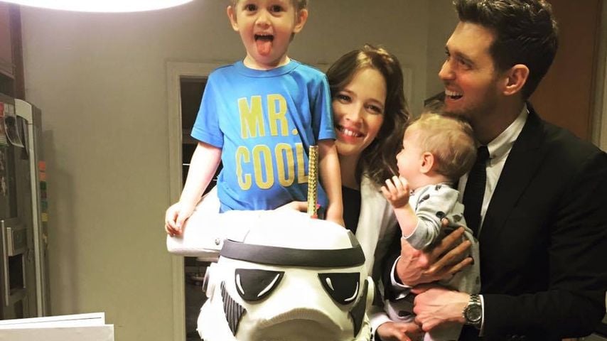 Michael Bublé mit seiner Familie