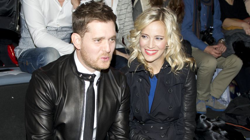 Michael Bublé und Luisana Lopilato bei der Madrid Fashion Week
