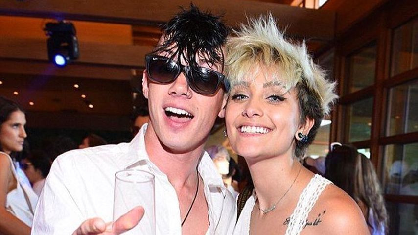 Michael Snoddy und Paris Jackson bei einer Party in Malibu
