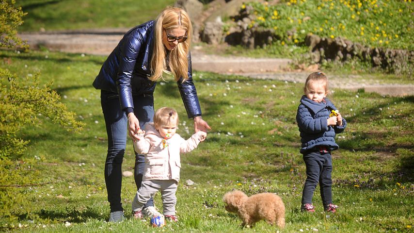 Michelle Hunziker, Sole Trussardi und Celeste Trussardi