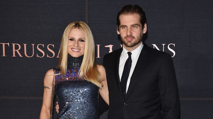 Michelle Hunziker und Tomaso Trussardi bei Trussardi Jeans Event