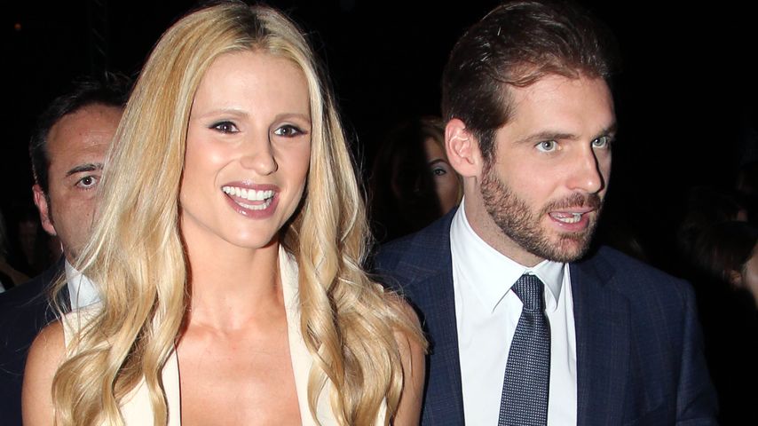 Michelle Hunziker und Tomaso Trussardi in Mailand