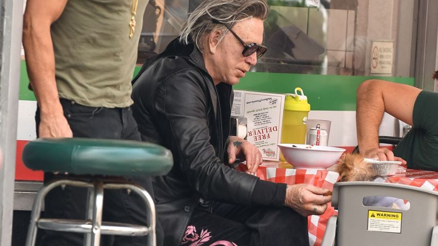 Mickey Rourke: Hollywood-Star schockt mit Horrorfilm-Gesicht