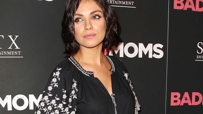 Mila Kunis während ihrer zweiten Schwangerschaft
