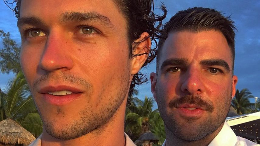 Miles McMillan und Zachary Quinto in Mexiko