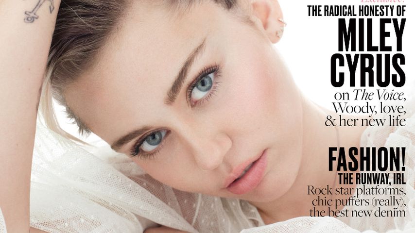 Miley Cyrus auf dem Cover des "Elle"-Magazins
