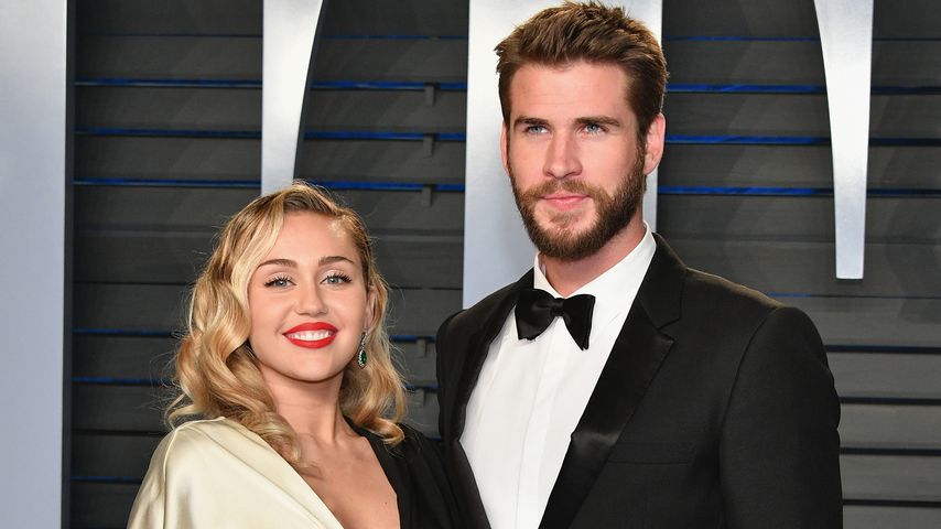 Miley Cyrus und Liam Hemsworth bei der "Vanity Fair"-Oscar-Party 2018