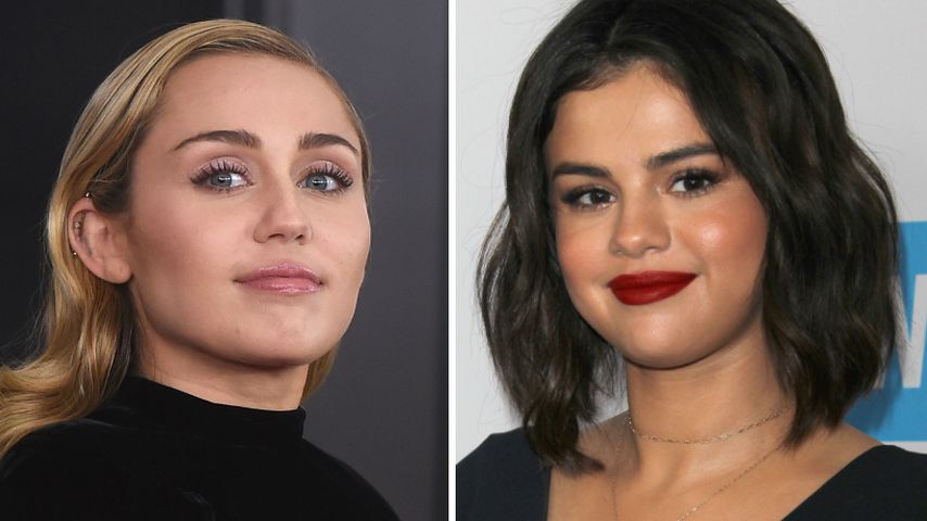 Nach Designer-Diss: Miley Cyrus verteidigt Selena Gomez!