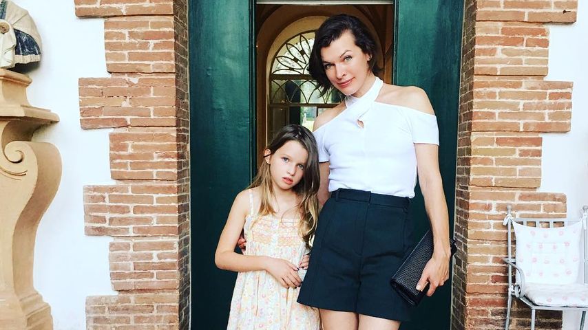 Milla Jovovich mit Tochter Ever Gabo