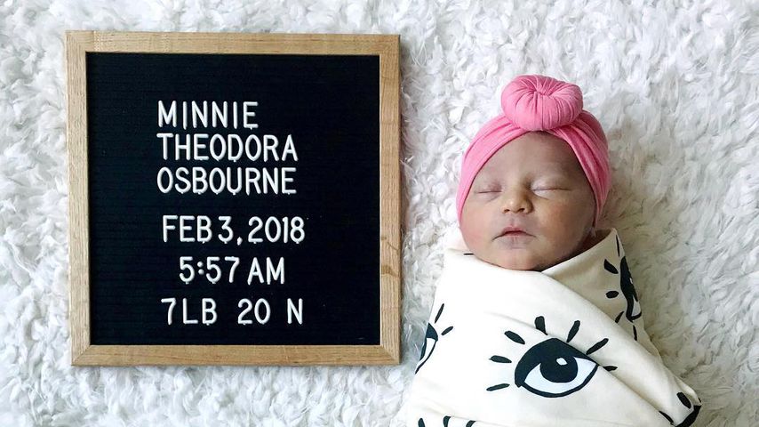 Minnie Theodora Osbourne, jüngste Tochter von Jack und Lisa Osbourne