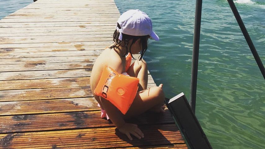 Monica Ivancans Tochter Rosa am See