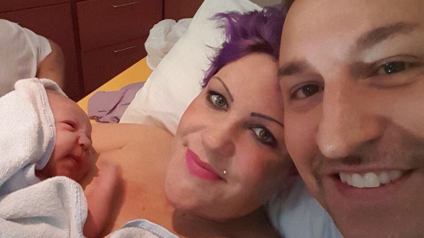 Nadine und Patrick Zucker mit ihrem Sohn Tayler Jerome