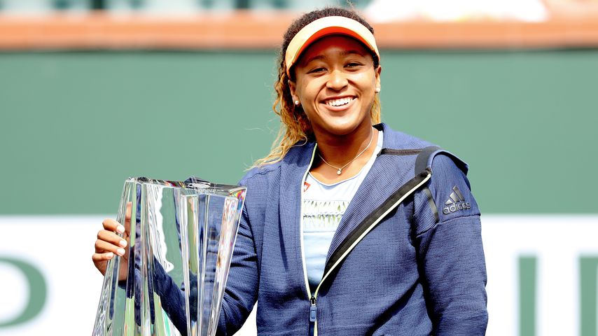 Naomi Osaka, Gewinnerin der BNP Paribas Open in Indian Wells, Kalifornien