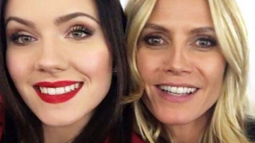 Nathalie Volk und Heidi Klum