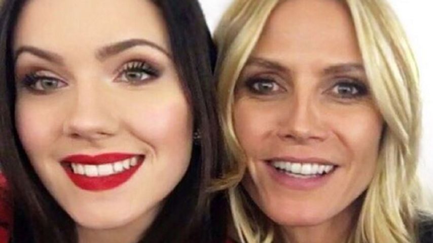 Nathalie Volk und Heidi Klum