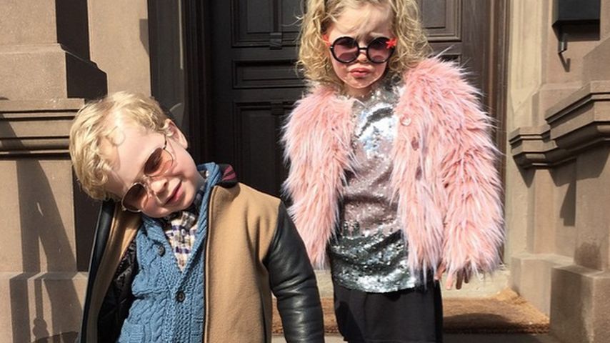 Neil Patrick Harris, Harper Grace Burtka-Harris und Gideon Scott Burtka-Harris