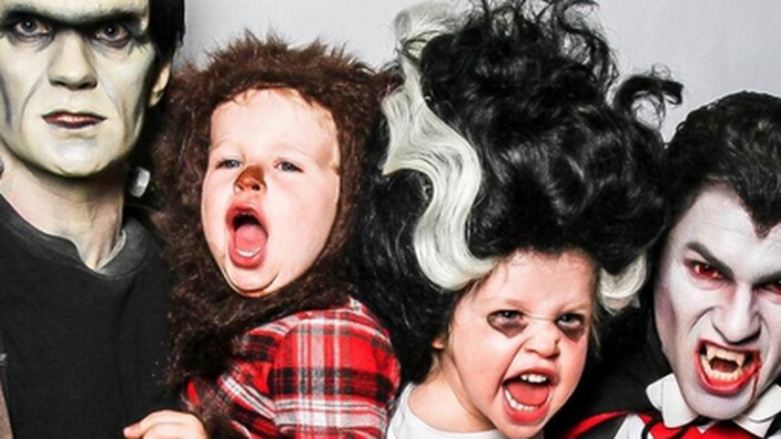 Neil Patrick Harris, Gideon, Harper Grace und David Burtka