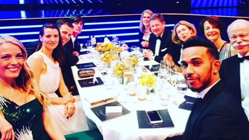 Lewis Hamilton und Petra Nemcova