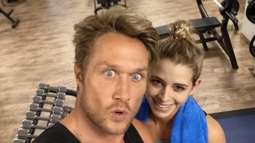 Nico Schwanz und Saskia Atzerodt beim Training