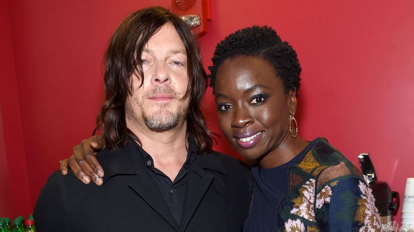 Norman Reedus und Danai Gurira bei der New York Comic Con 2016
