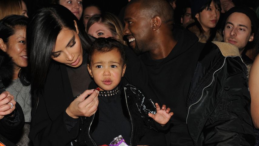 Kim Kardashian, Kanye West und North West