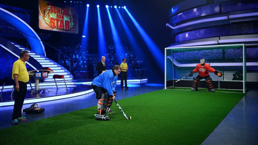 Lukas Podolski, Stefan Raab und Elton