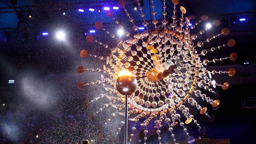 Olympische Fackel in Rio