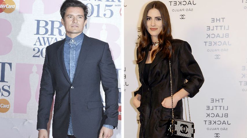 Orlando Bloom und Luisa Moraes