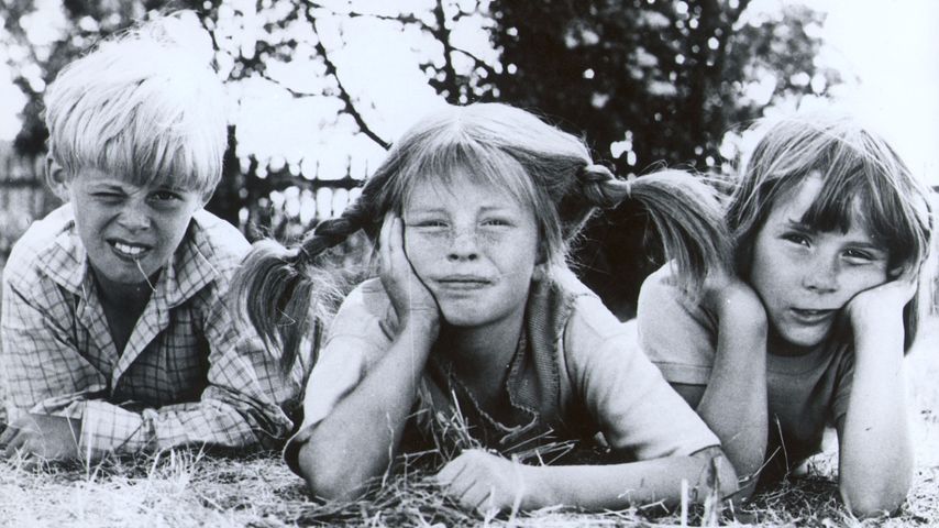 Pär Sundberg, Inger Nilsson und Maria Persson 1975 in "Pippi Langstrumpf"