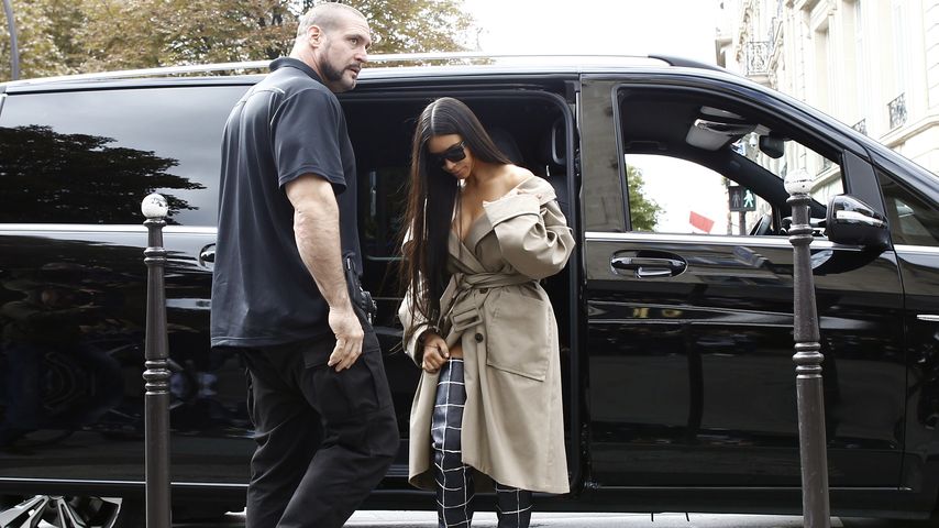 Pascal Duvier und Kim Kardashian in Paris