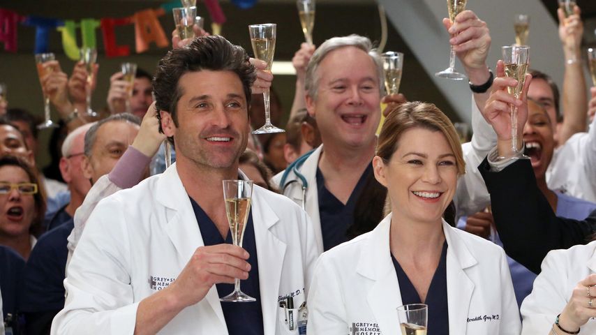 Patrick Dempsey und Ellen Pompeo bei "Grey's Anatomy"