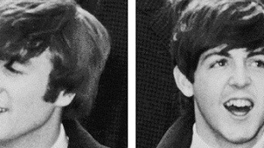 Paul McCartney, John Lennon und Ringo Starr
