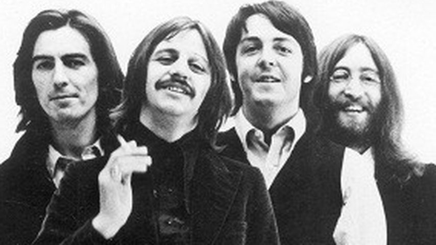 Paul McCartney, John Lennon und Ringo Starr