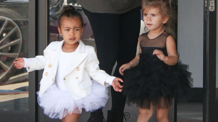 Kim Kardashian, North West und Penelope Disick