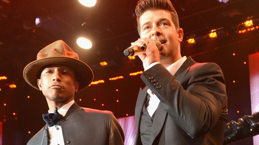 Robin Thicke und Pharrell Williams
