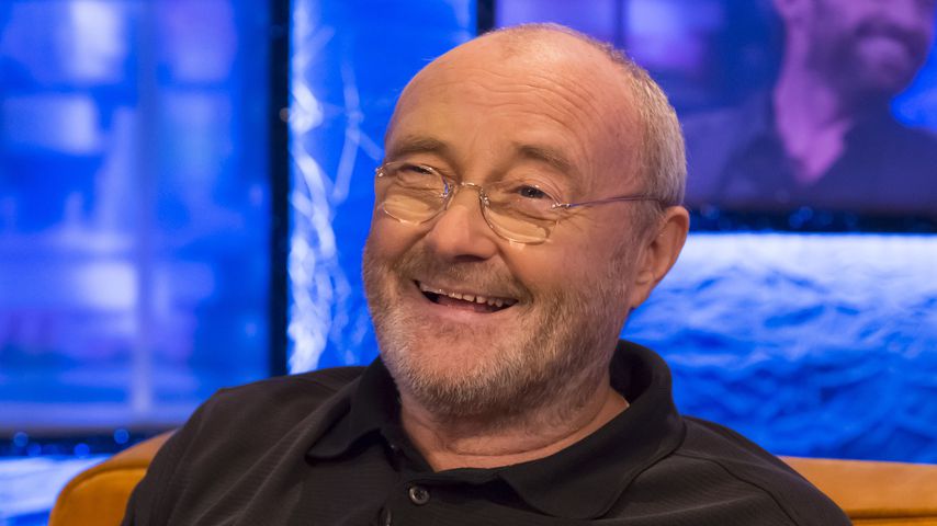 Phil Collins in der "Jonathan Ross Show" in London
