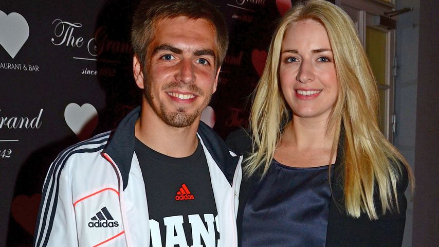 Philipp Lahm und Claudia Lahm