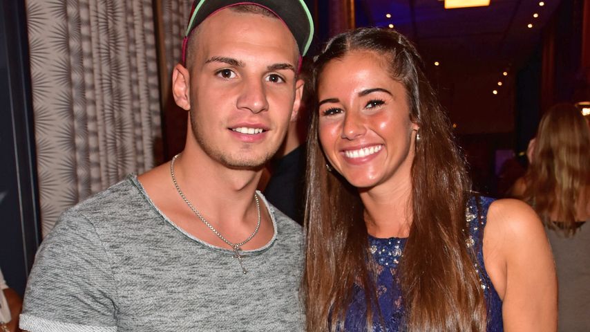 Pietro und Sarah Lombardi bei der "Music meets Media"