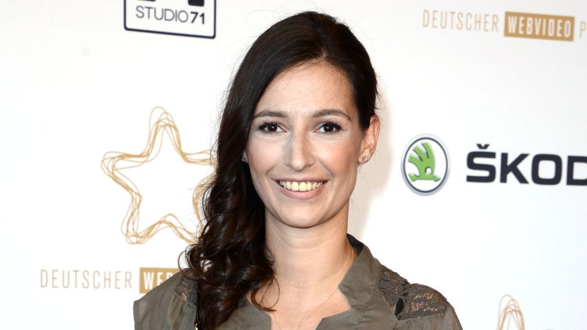 Pinar Atalay bei der Verleihung des Deutschen Webvideopreises 2015 im Castello in Düsseldorf
