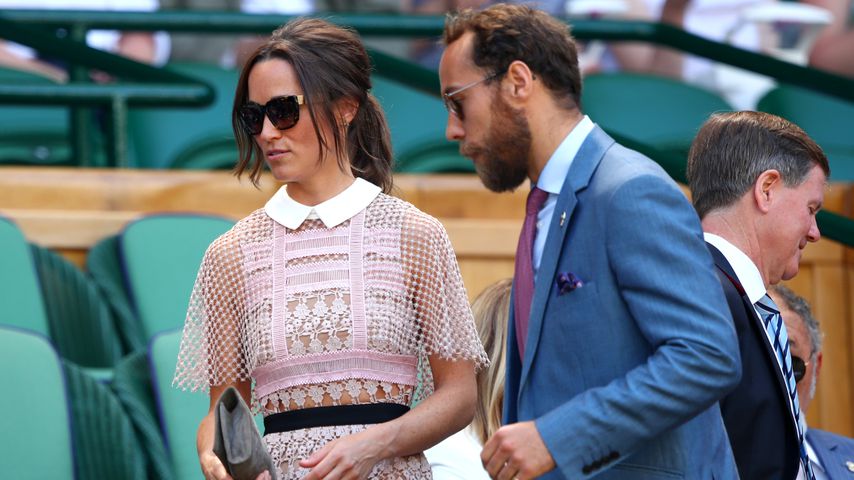 Pippa und James Middleton in Wimbledon