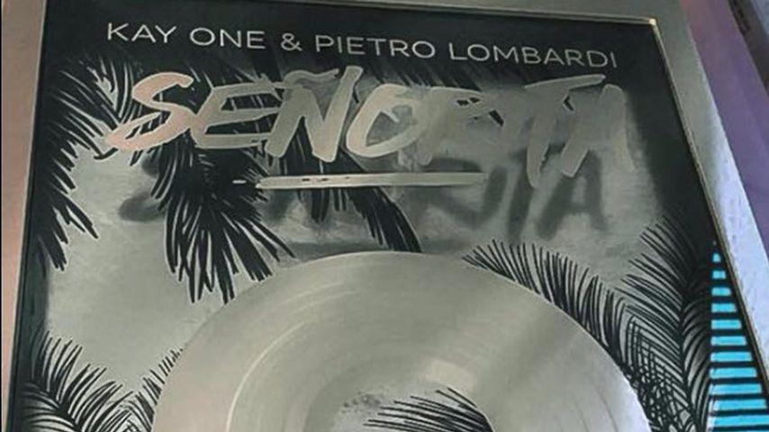 Platin für "Señorita" von Kay One und Pietro Lombardi