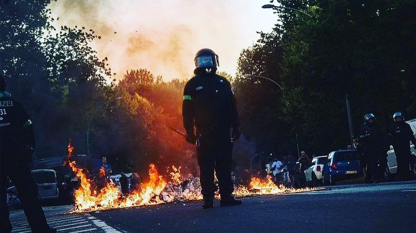 Polizist in Hamburg