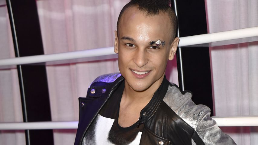 Prince Damien bei der Einweihung von Justin Biebers Wachsfigur im Madame Tussauds Berlin