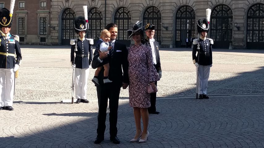 Prinz Alexander, Prinz Carl Philip und Prinzessin Sofia von Schweden
