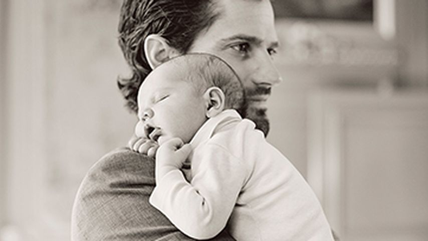 Prinz Carl Philip von Schweden und sein Sohn Alexander