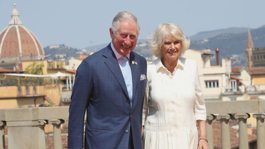 Prinz Charles und Camilla in Florenz